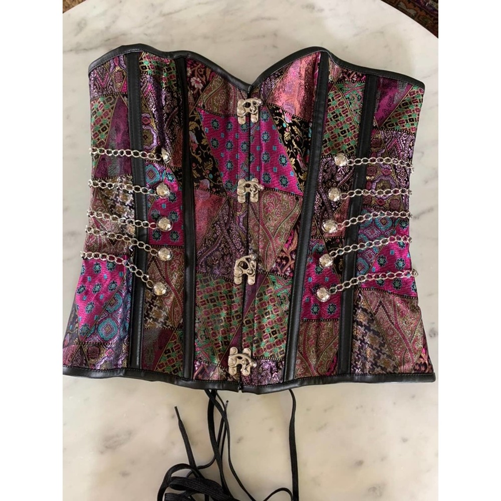 Charmian 3XL Patchwork Corset